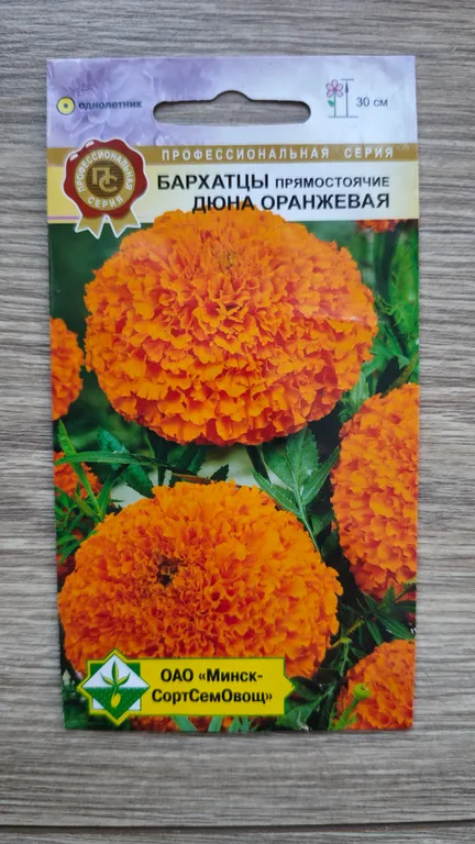 Бархатцы Дюна оранжевая