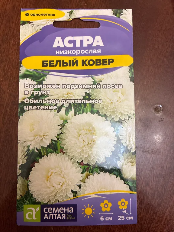 Астра Белый ковер