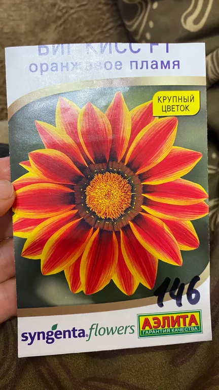 Газания Биг Кисс F1 оранжевое пламя 