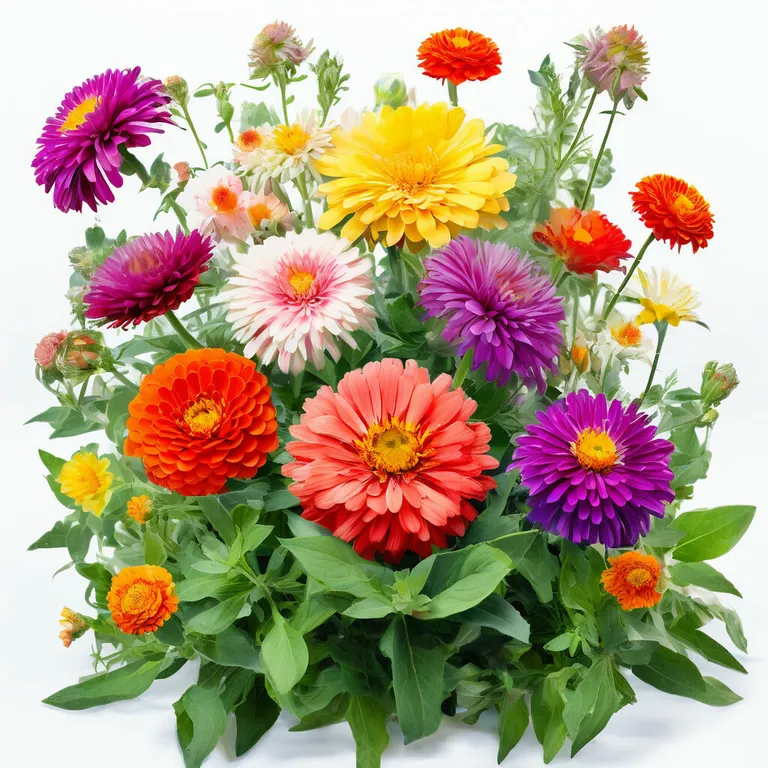 Циннии и астры для посева сразу в грунт