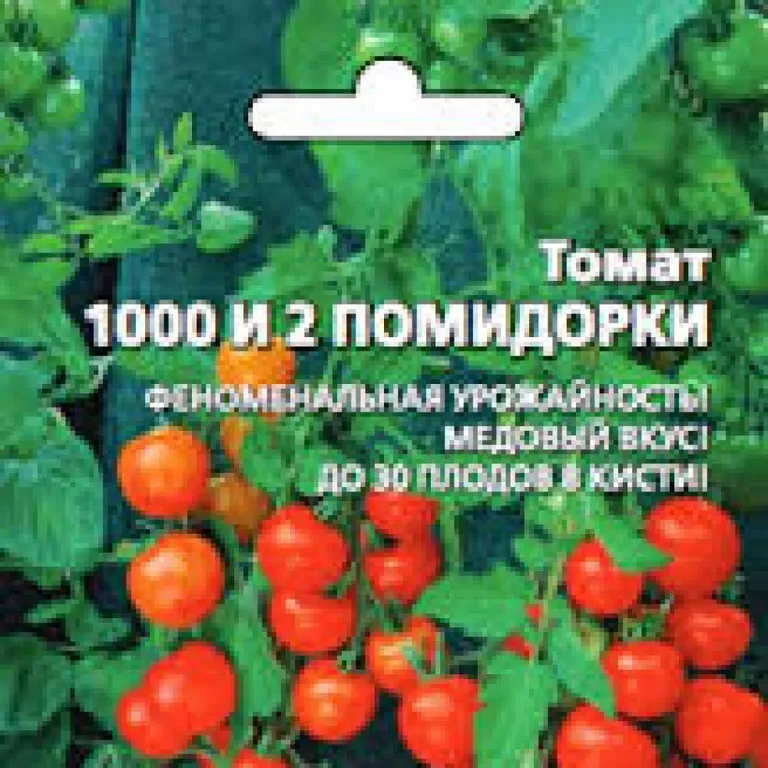 Томат 1000 и 2 помидорки