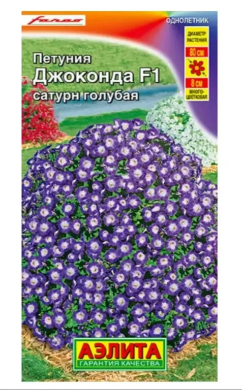 Петуния Джоконда F1 сатурн голубая